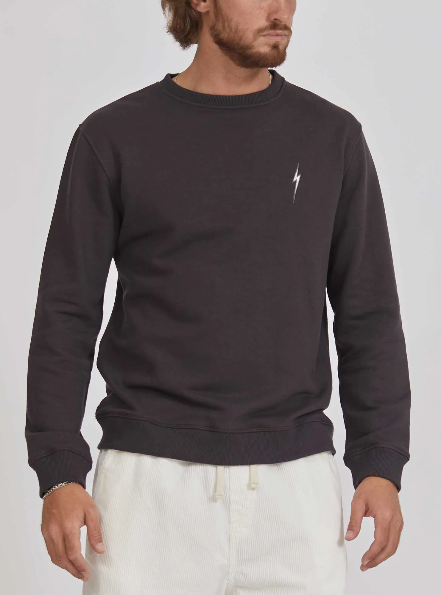 REGULAR SWEATSHIRT WITH FRONT AND BACK PRINT