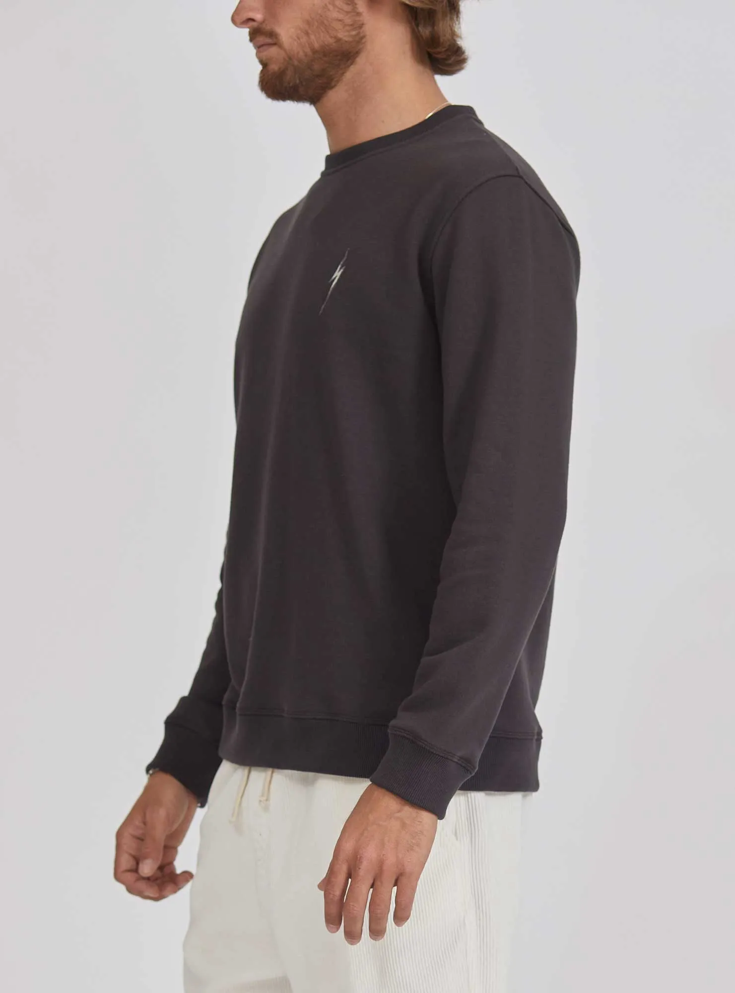 REGULAR SWEATSHIRT WITH FRONT AND BACK PRINT
