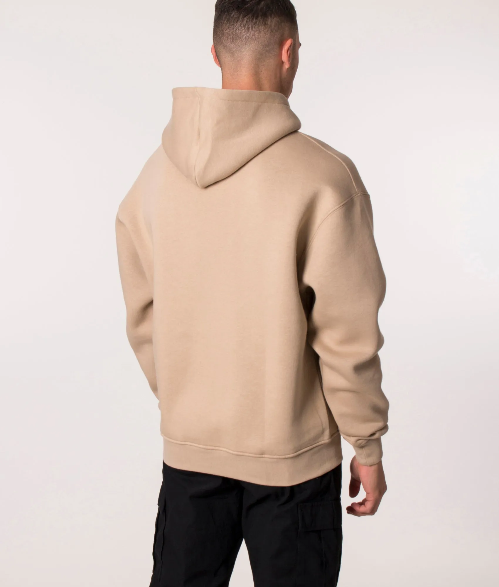Relaxed Fit Basic Hoodie