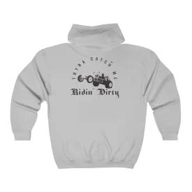 Ridin' Dirty Full Zip Hooded Sweatshirt