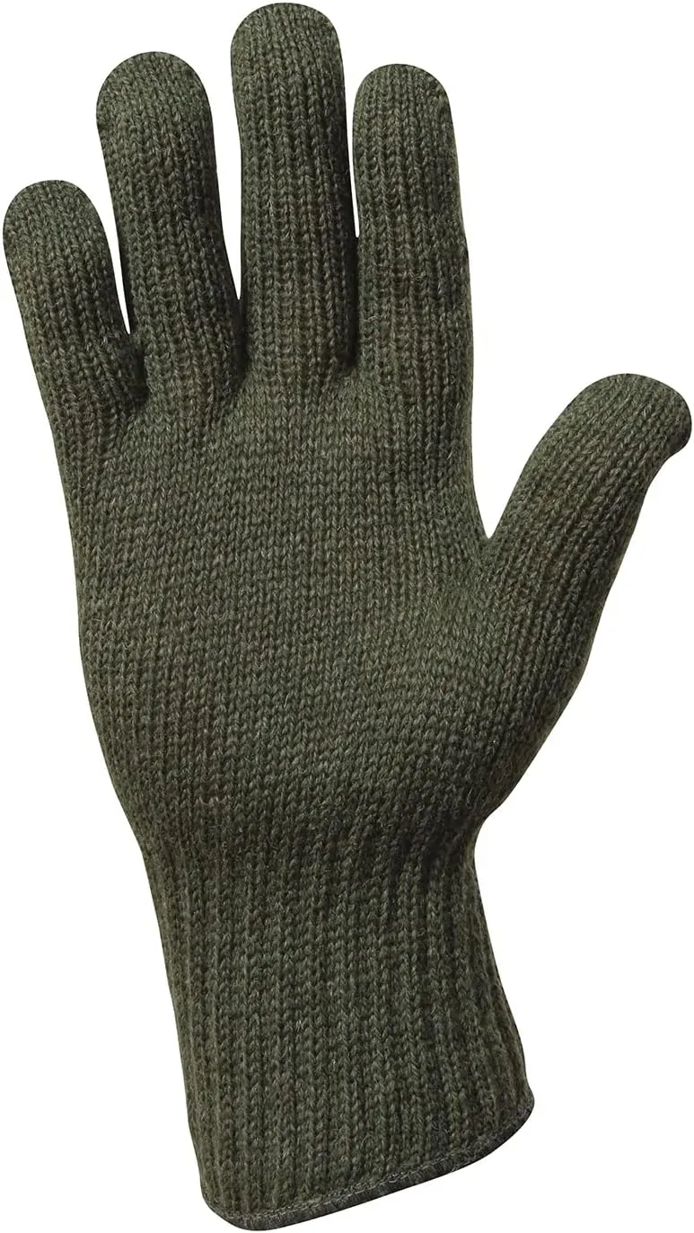 Rothco GI Wool/Nylon Glove Liners, Mil-Spec A-A-55119 USA Made Gloves
