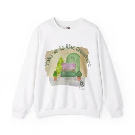 Scholar & Scribe "Take me to the Bookstore" Unisex Heavy Blend™ Crewneck Sweatshirt
