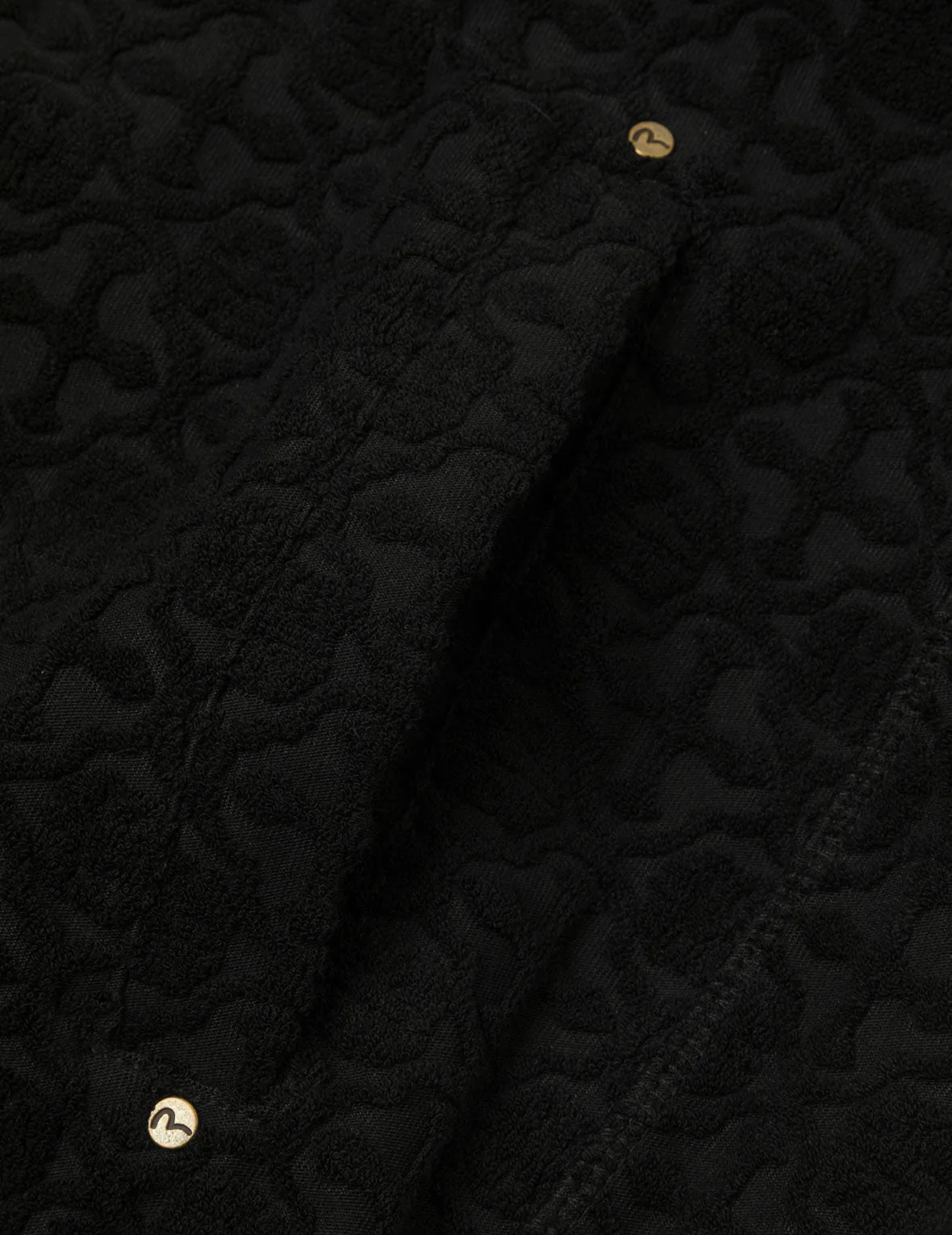 Seagull Embrodiery and Kamon Jacquard Relax Fit Hoodie