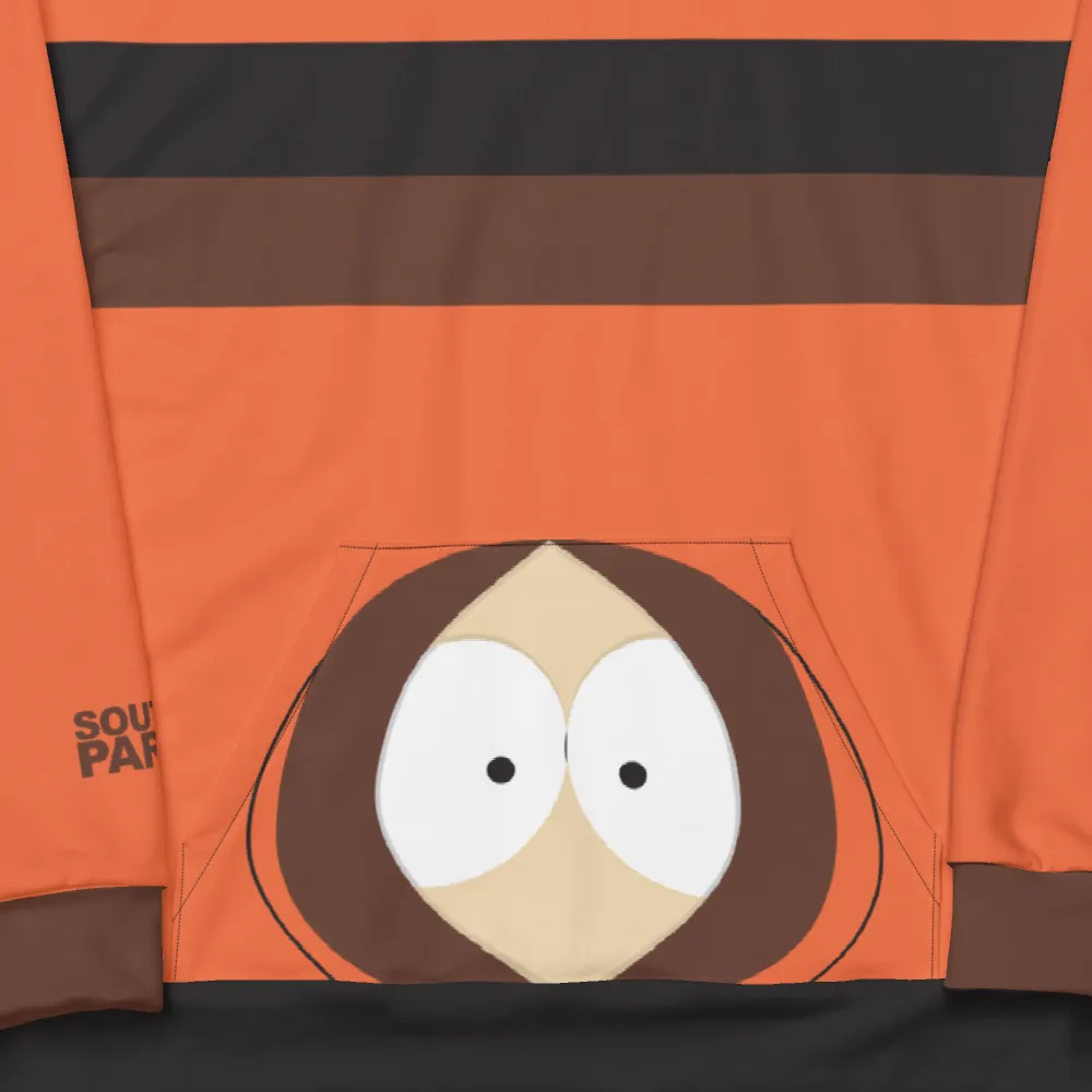 South Park Kenny Colour Block Unisex Hooded Sweatshirt