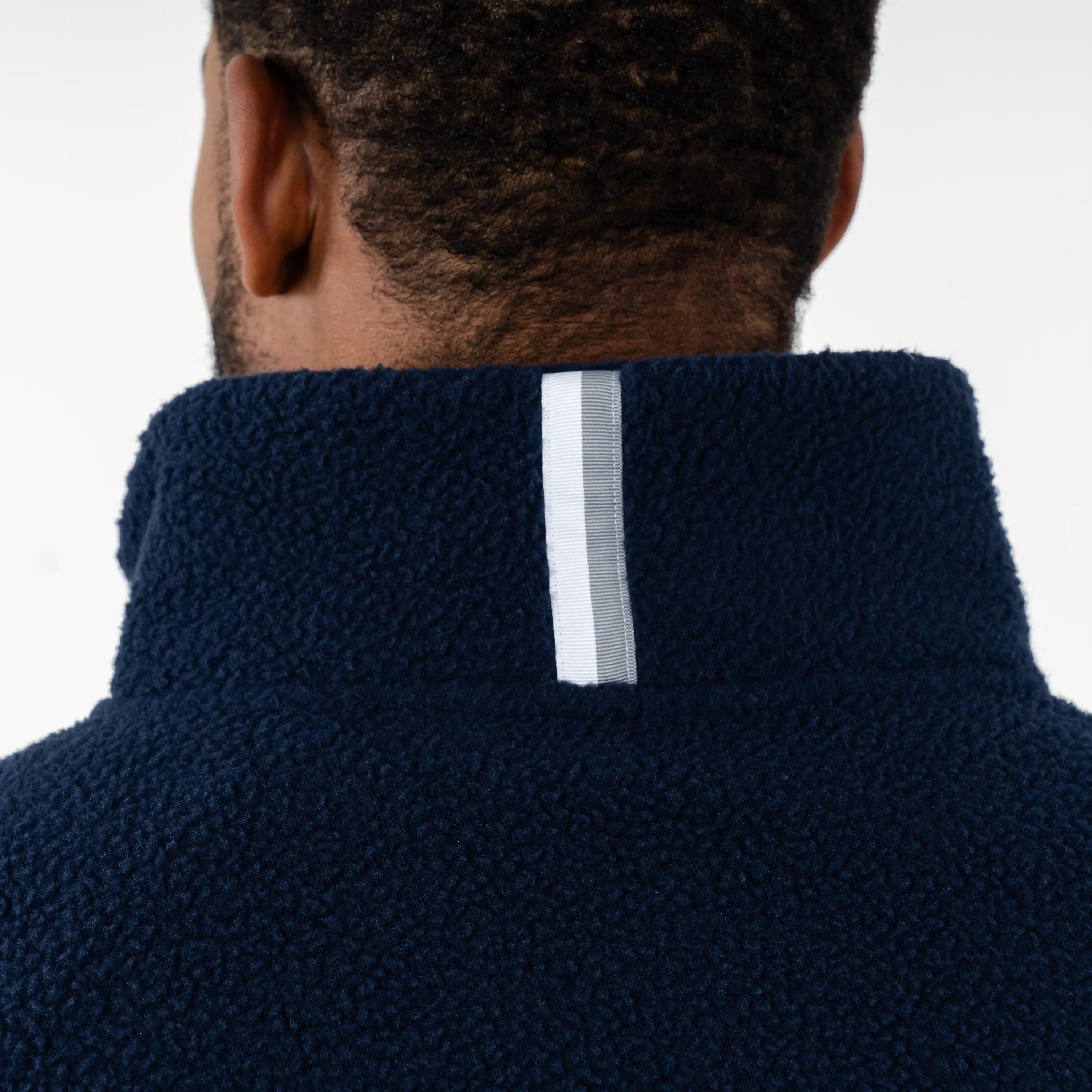 Summit Fleece Pullover | Colorblock - Fleet Navy/Burgundy
