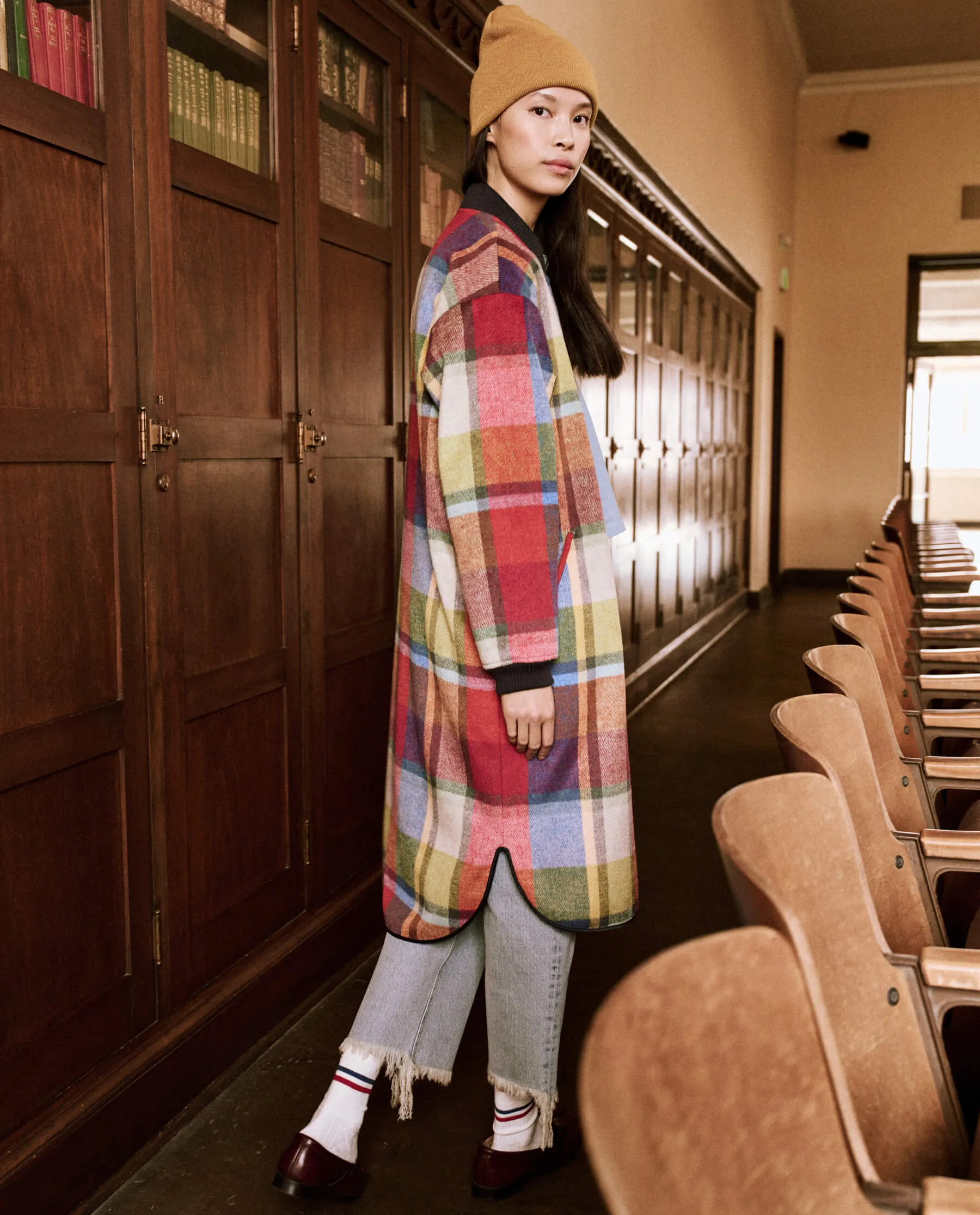 The Long Bomber. -- Bright Mixed Plaid
