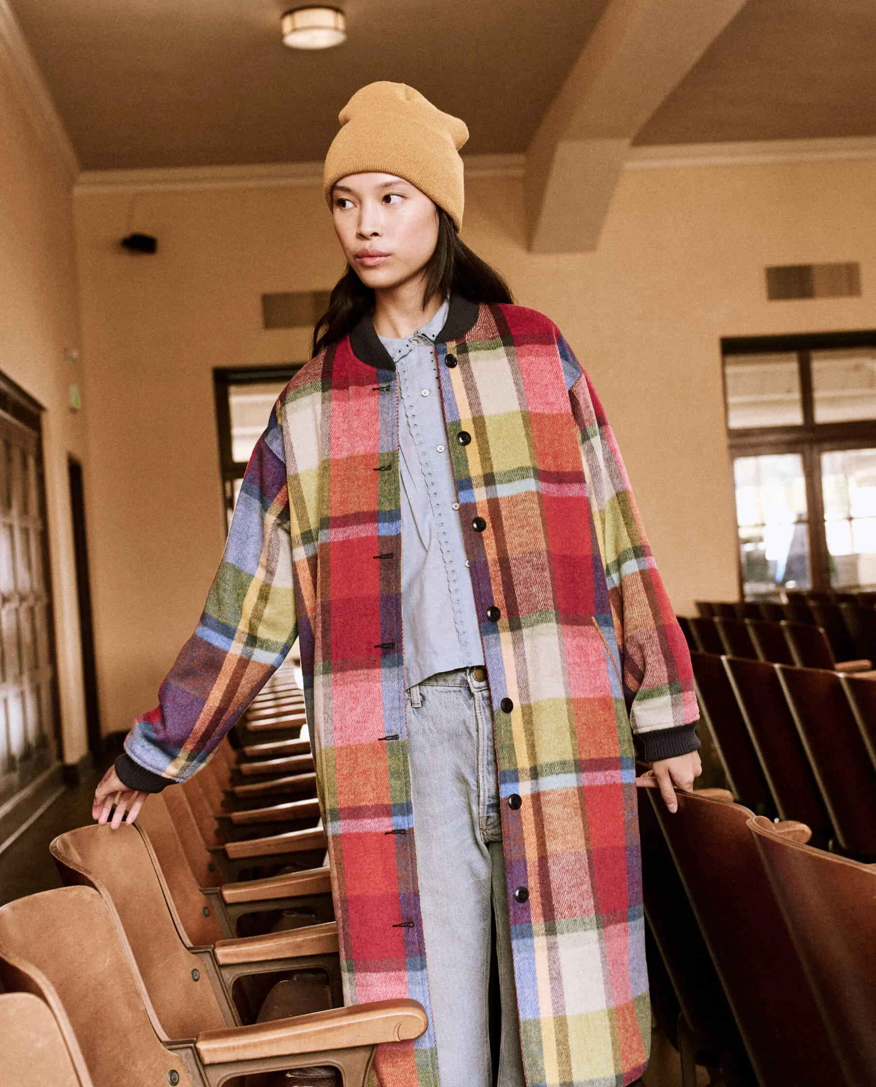 The Long Bomber. -- Bright Mixed Plaid