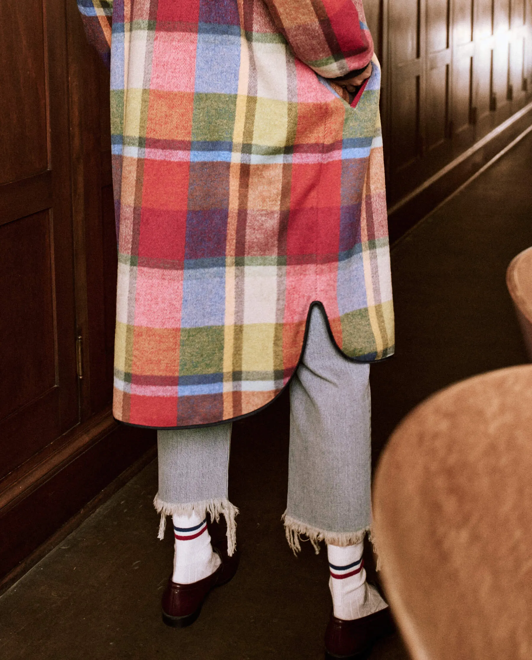 The Long Bomber. -- Bright Mixed Plaid
