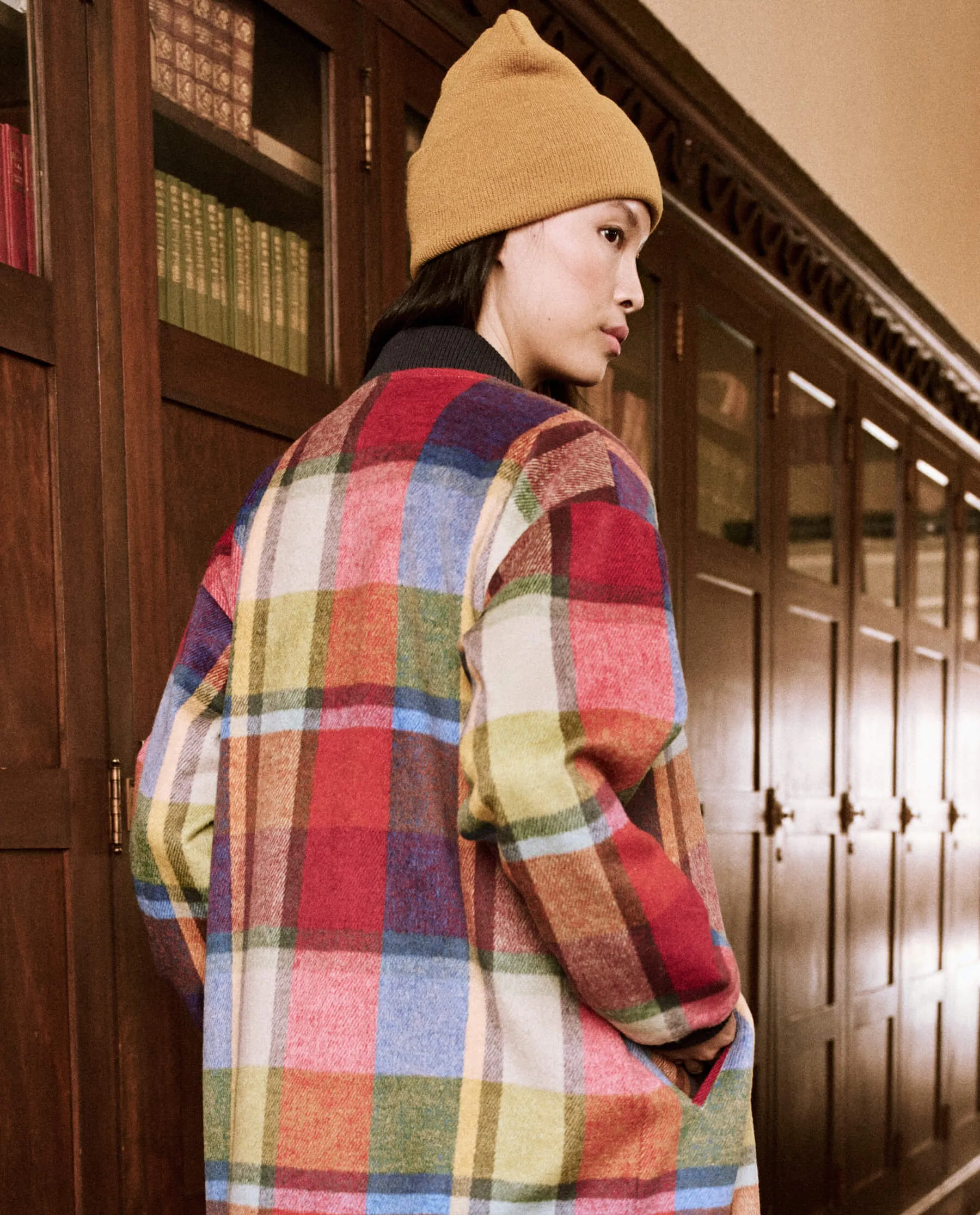 The Long Bomber. -- Bright Mixed Plaid