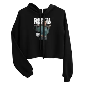 The Walking Dead Rosita Women's Fleece Crop Hooded Sweatshirt