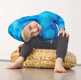 Twilight Stars & Moon Hoodie Sweatshirt || Bamboo/Cotton/Spandex French Terry (2T-8Y)