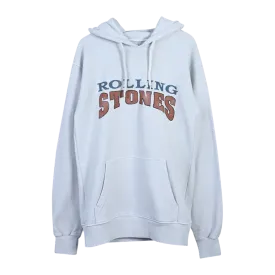 Varsity Print White Hoodie