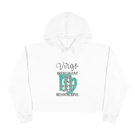 Virgo Zodiac Characteristic hoodie Crop Hoodie