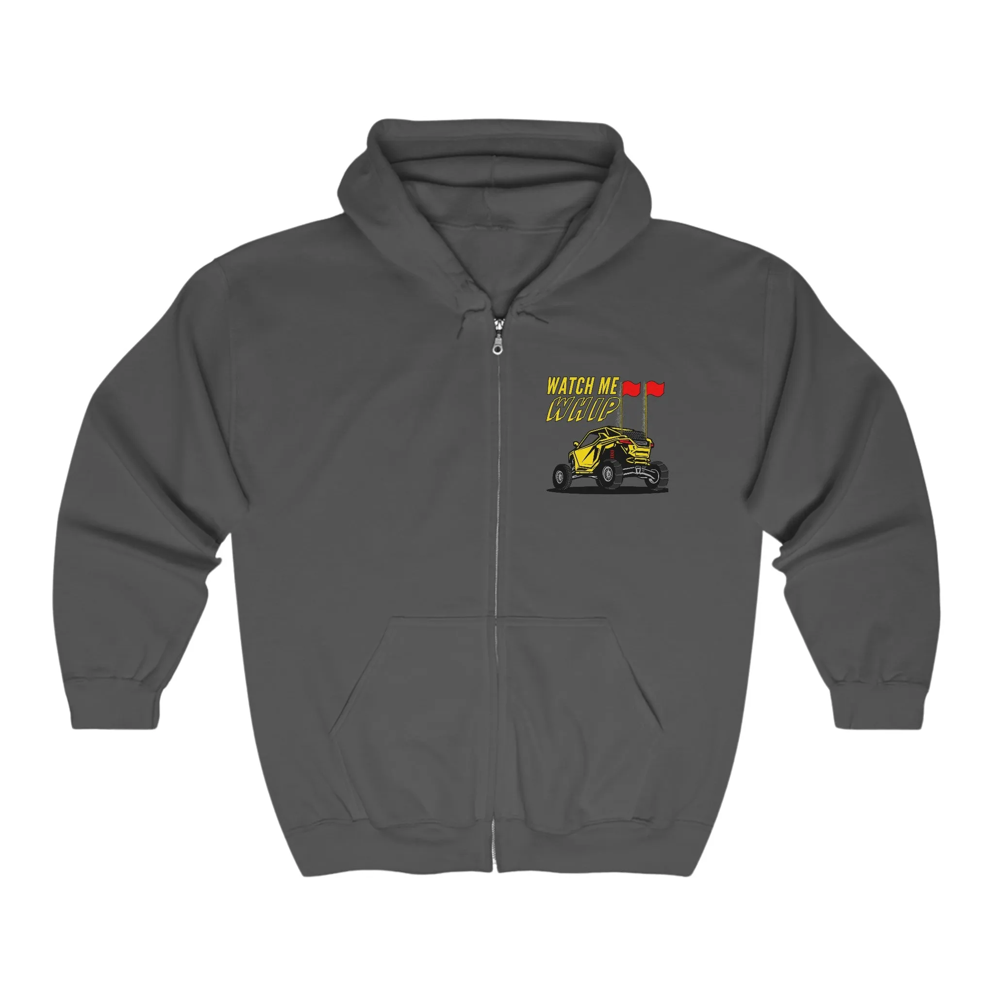 Watch Me Whip Full Zip Hooded Sweatshirt