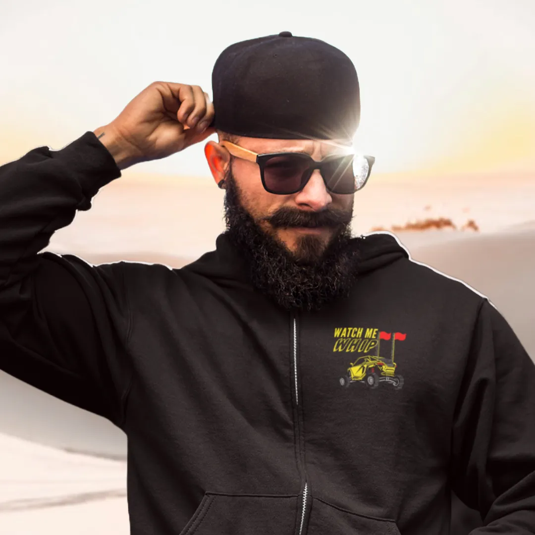 Watch Me Whip Full Zip Hooded Sweatshirt