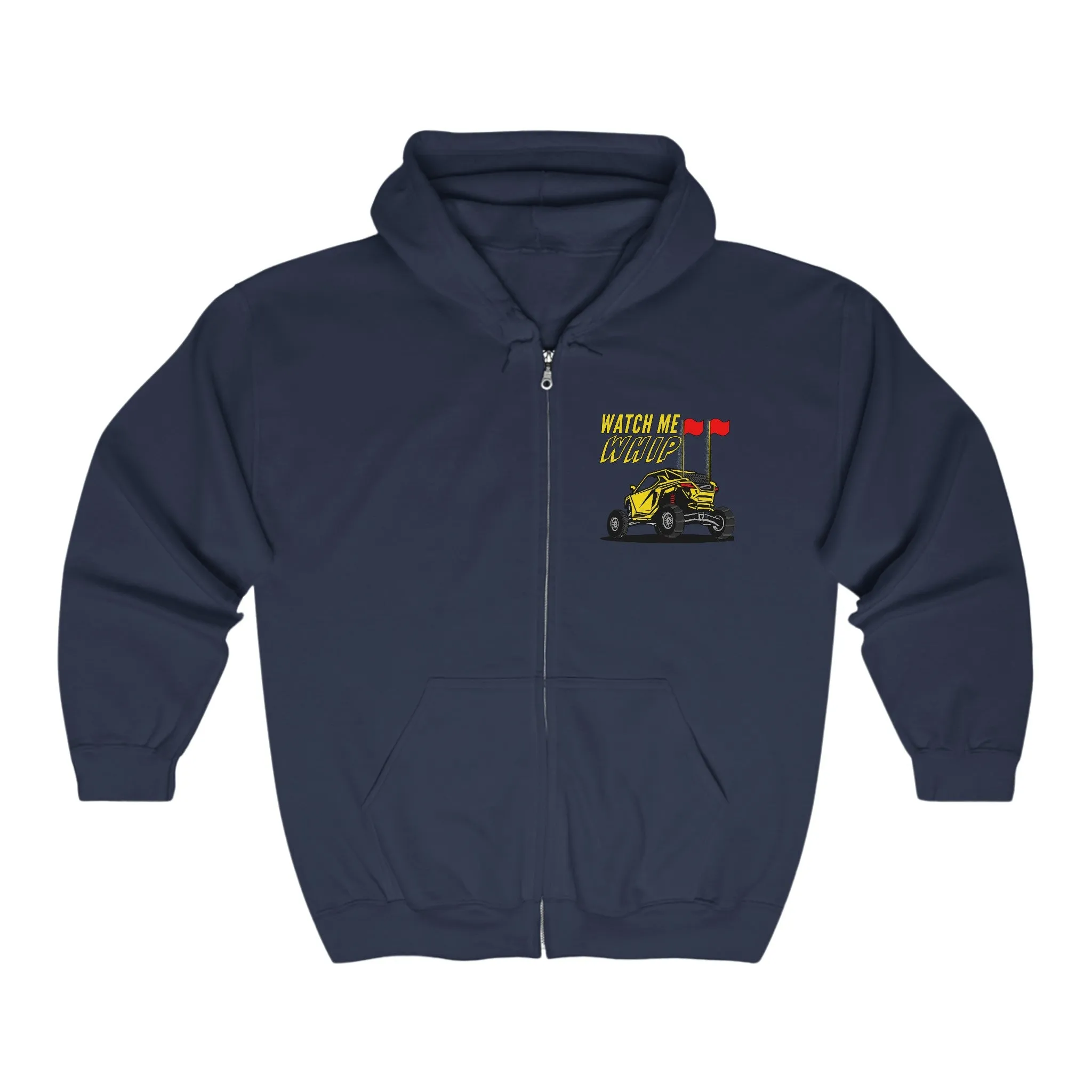 Watch Me Whip Full Zip Hooded Sweatshirt