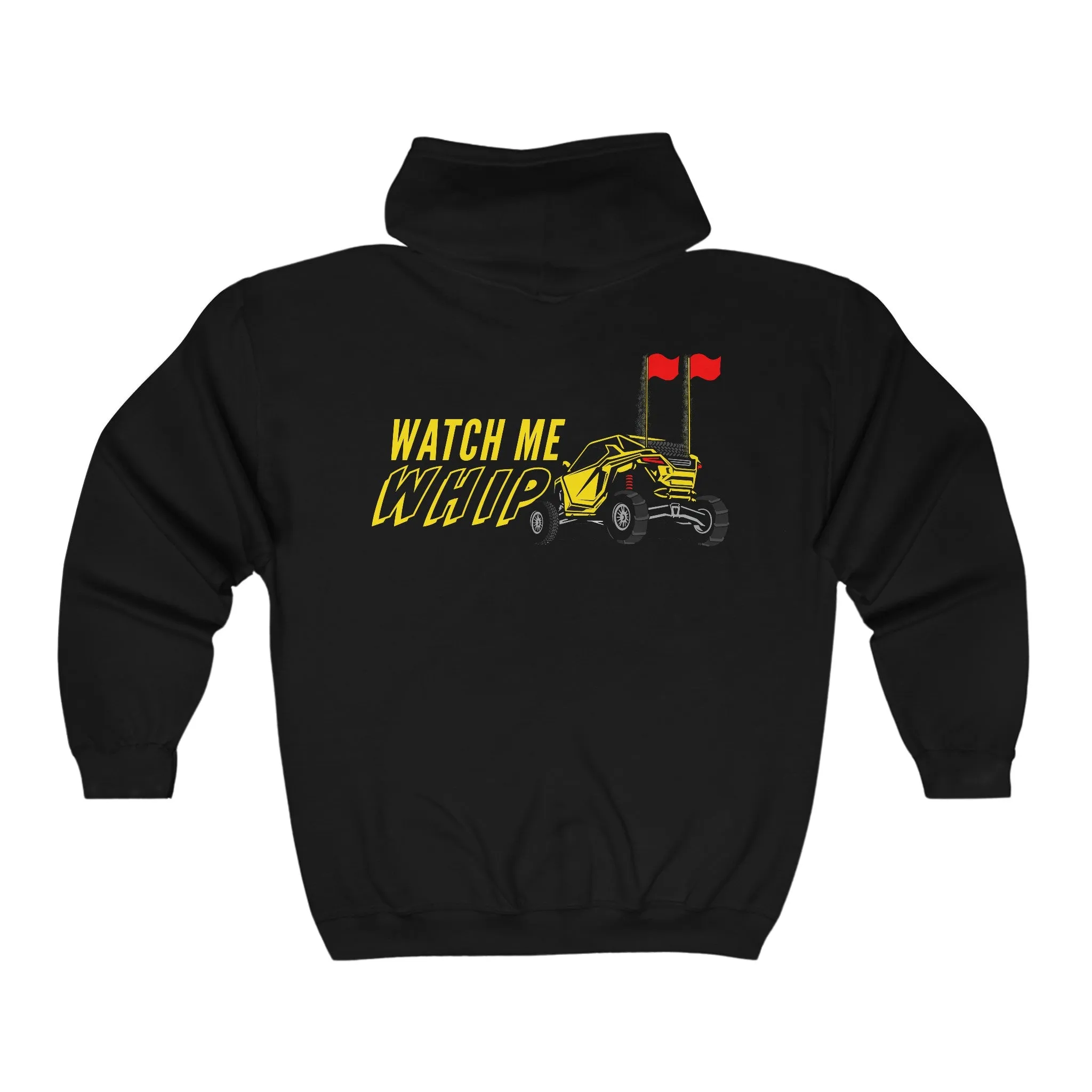 Watch Me Whip Full Zip Hooded Sweatshirt