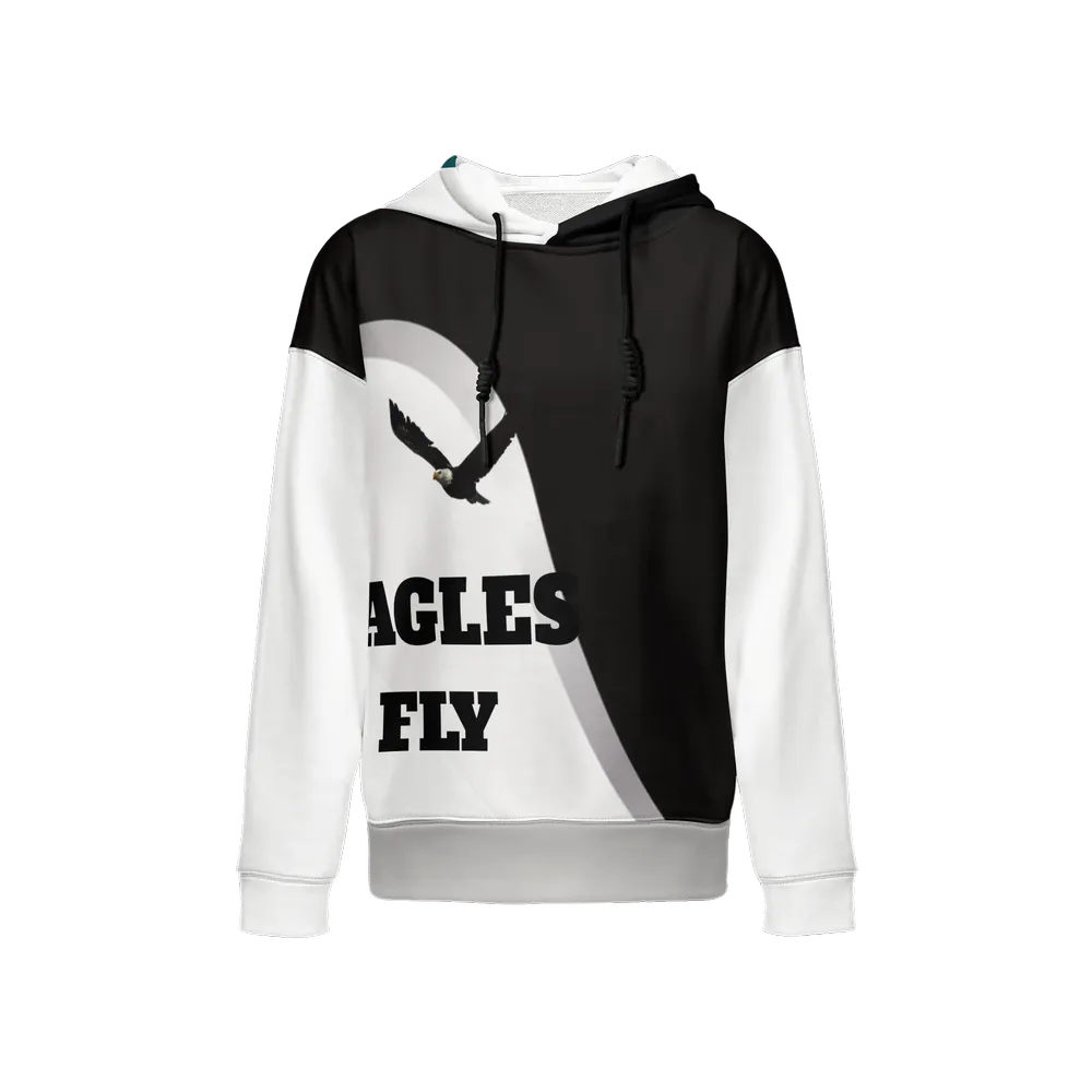 Women’s Eagles Relaxed Fit Hoodie-Super Heavy