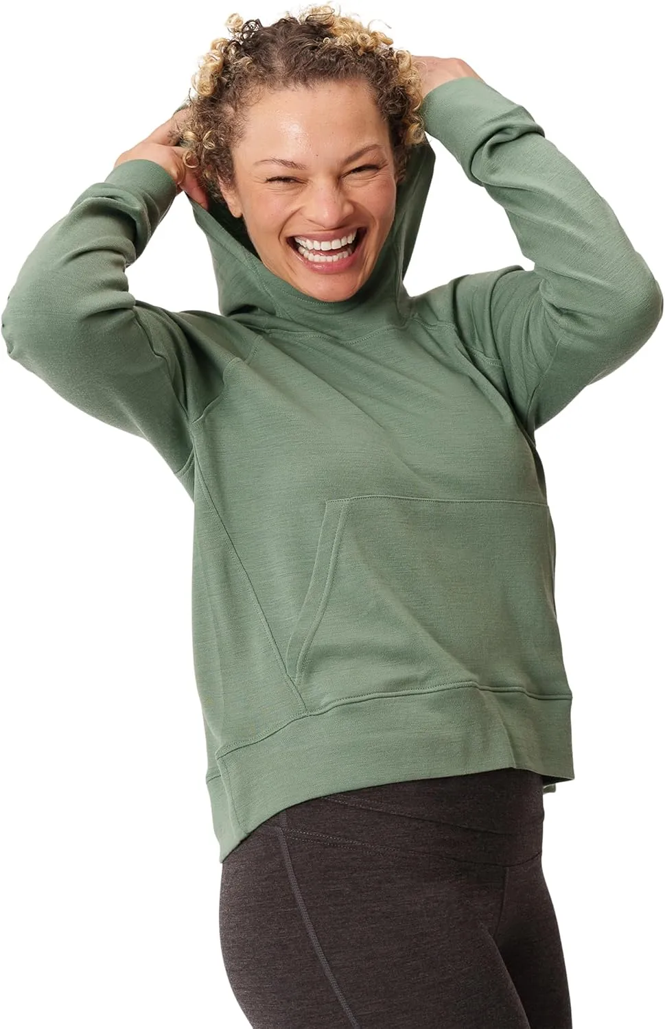 Women's Merino Wool Hoodie By Woolly | RWS Certified | Warm, Soft, Seattle Designed