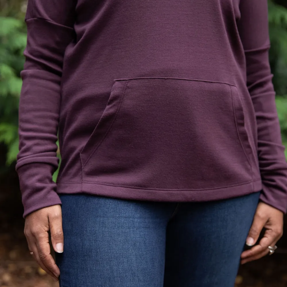 Women's Tasmanian Merino 340 Hygge Hoodie